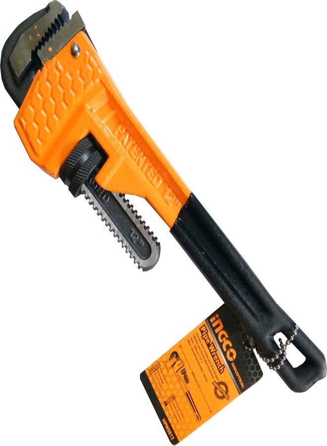 Ingco Industrial Grade Hand Tools Pipe Wrenches - 12” - Image 1